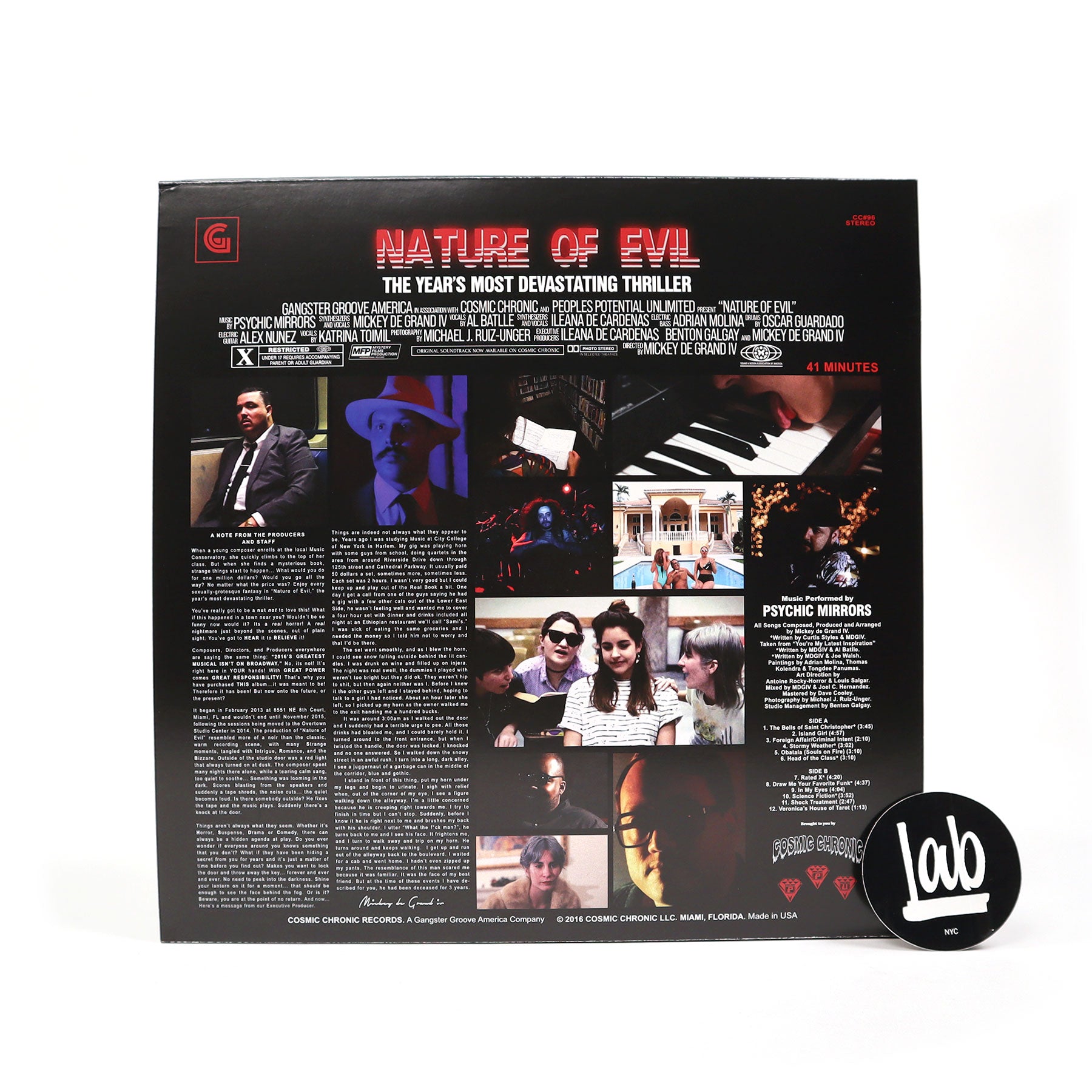 Psychic Mirrors: Nature Of Evil Vinyl LP – TurntableLab.com