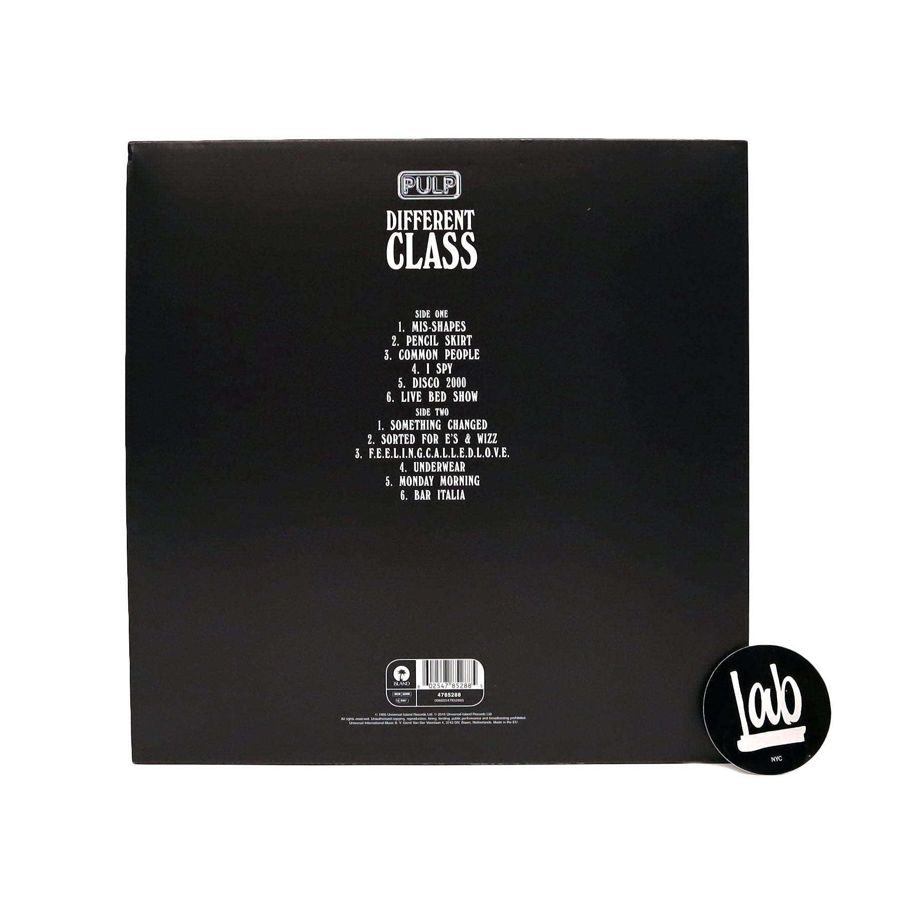 Pulp Different Class Uk Import Vinyl Lp Turntablelab Com