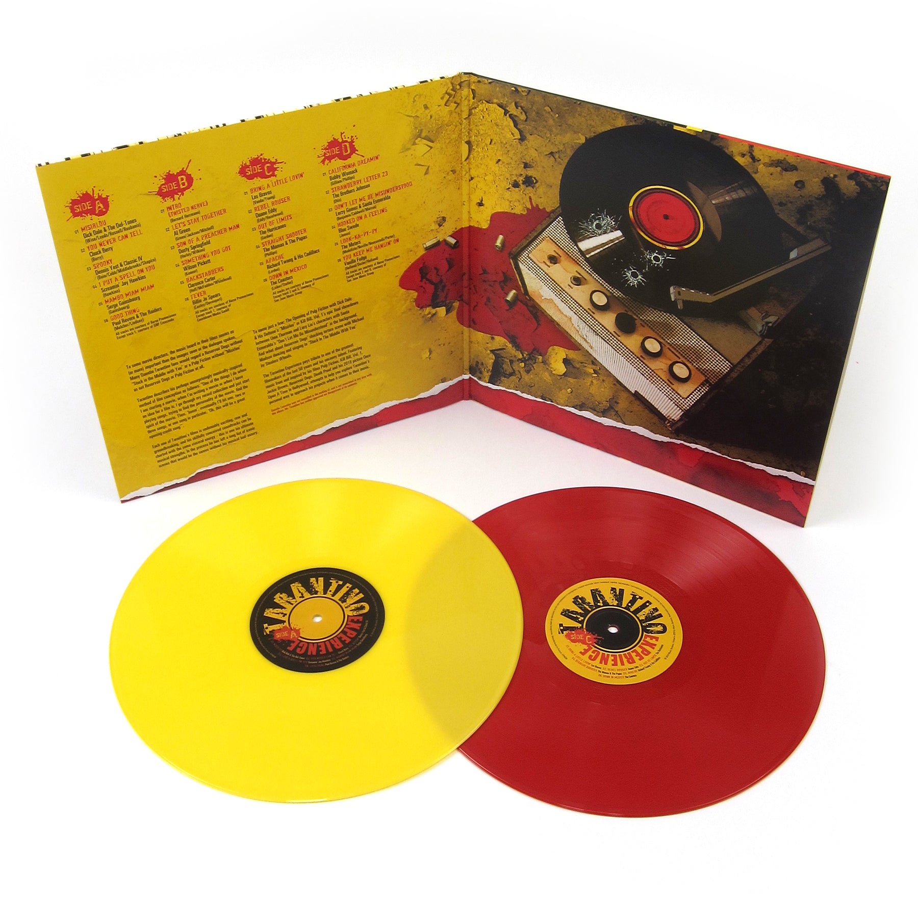 Quentin Tarantino: Tarantino Experience (Colored Vinyl) Vinyl 2LP ...