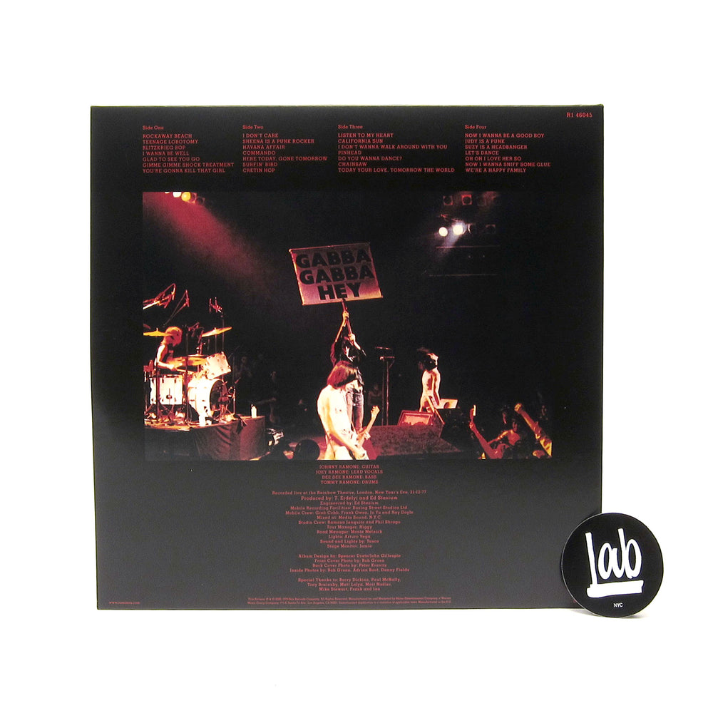 The Ramones: It's Alive Vinyl 2LP — TurntableLab.com