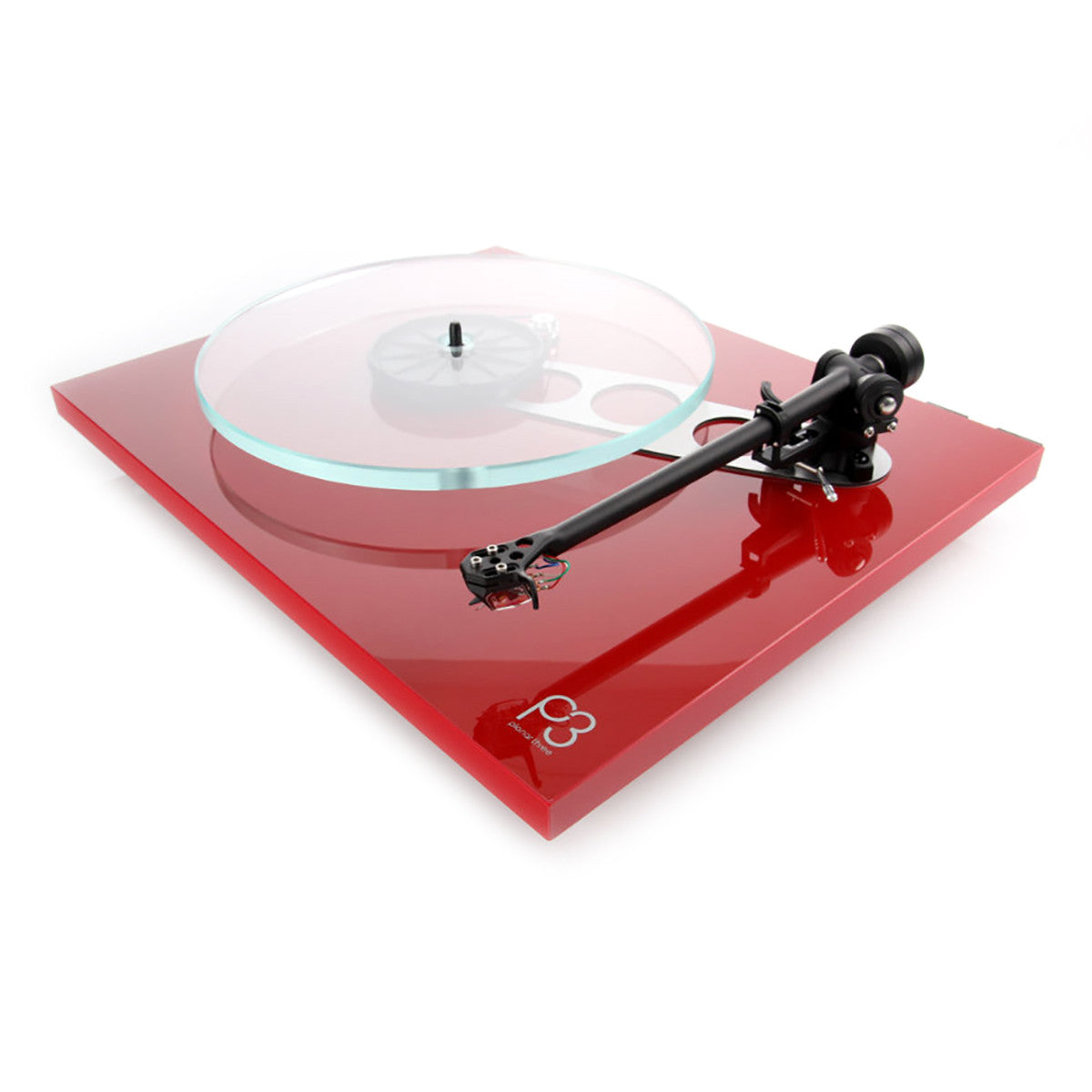 Rega Planar 3 Turntable W Elys 2 Gloss Red Turntablelab Com