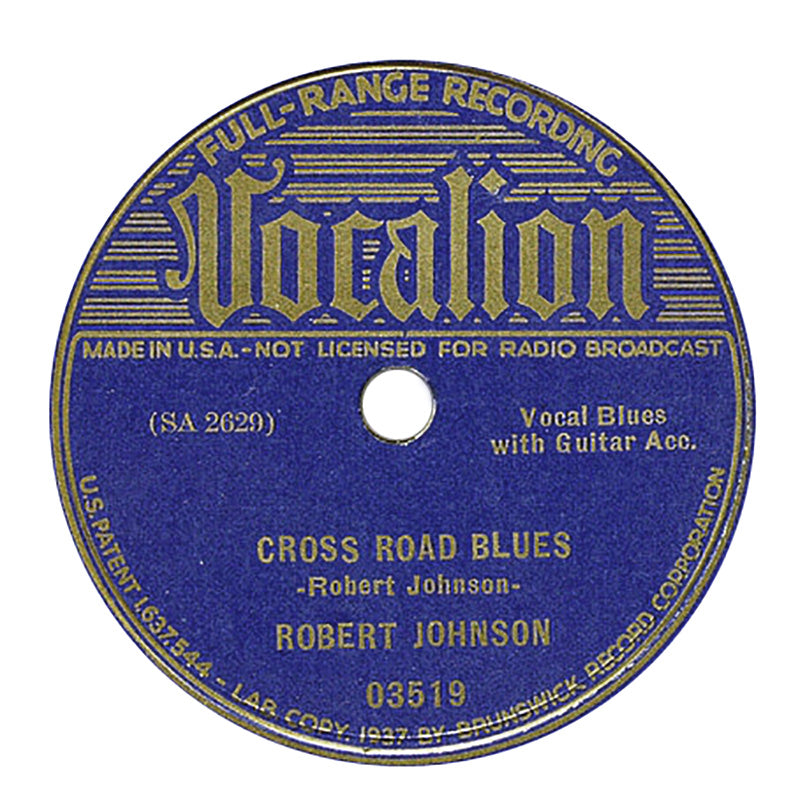 Robert Johnson Cross Road Blues Guitar Tab in A Major - Download & Print  - SKU: MN0086752