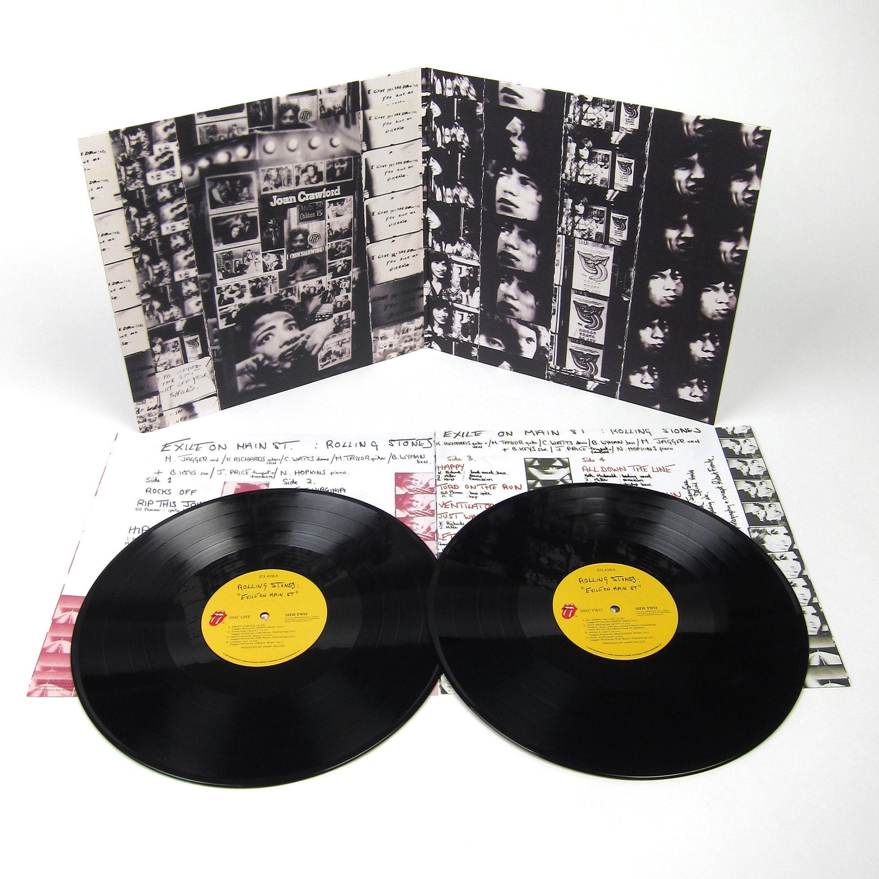 The Rolling Stones: Exile On Main St. Vinyl 2LP – TurntableLab.com