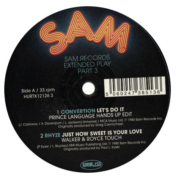 Sam Records Extended Play Disco Classics | bumblebeebight.ca