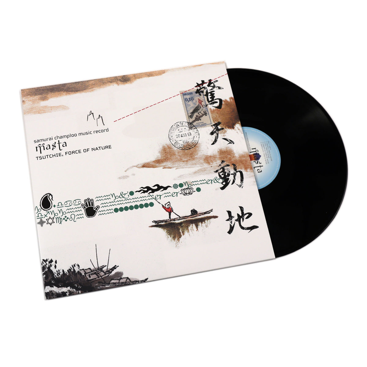 Samurai Champloo Music Record: Masta (Tsutchie, Force Of Nature) Vinyl 2LP