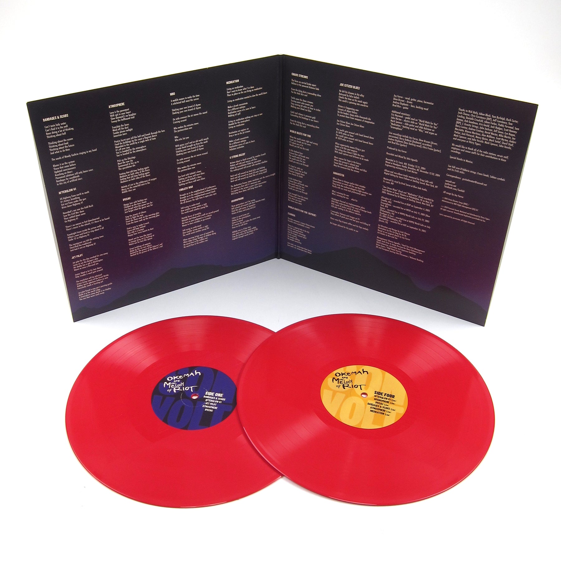 Son Volt: Okemah And The Melody Of Riot (Red Vinyl) Vinyl 2LP (Rec ...