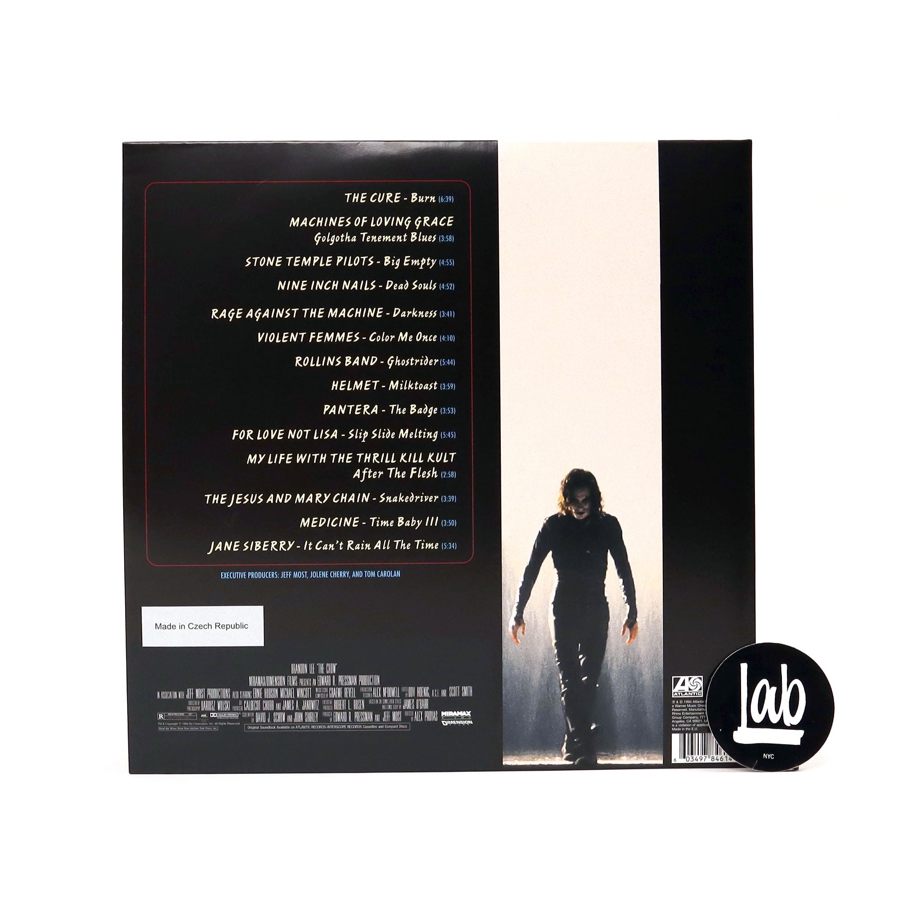 The Crow Soundtrack Vinyl 2LP