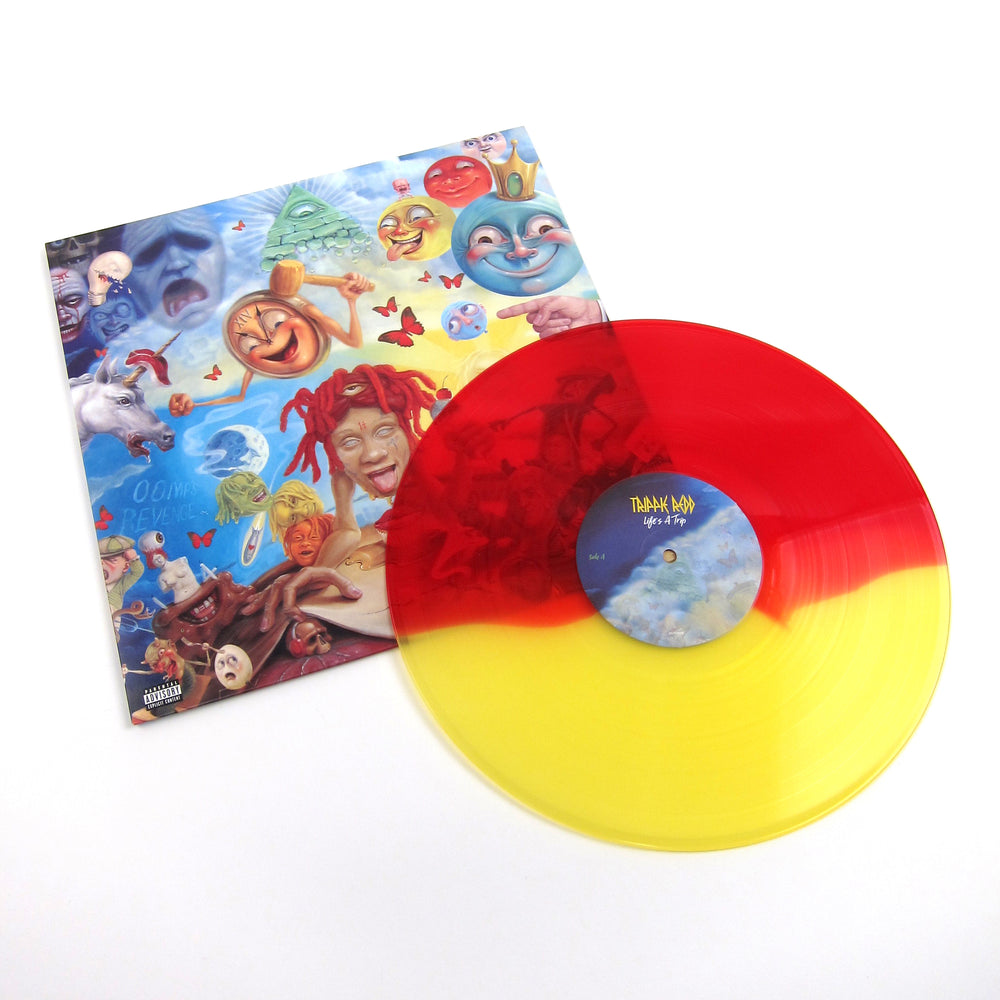 Trippie Redd: LIFE'S A TRIP (Split Red Vinyl) Vinyl LP TurntableLab.com