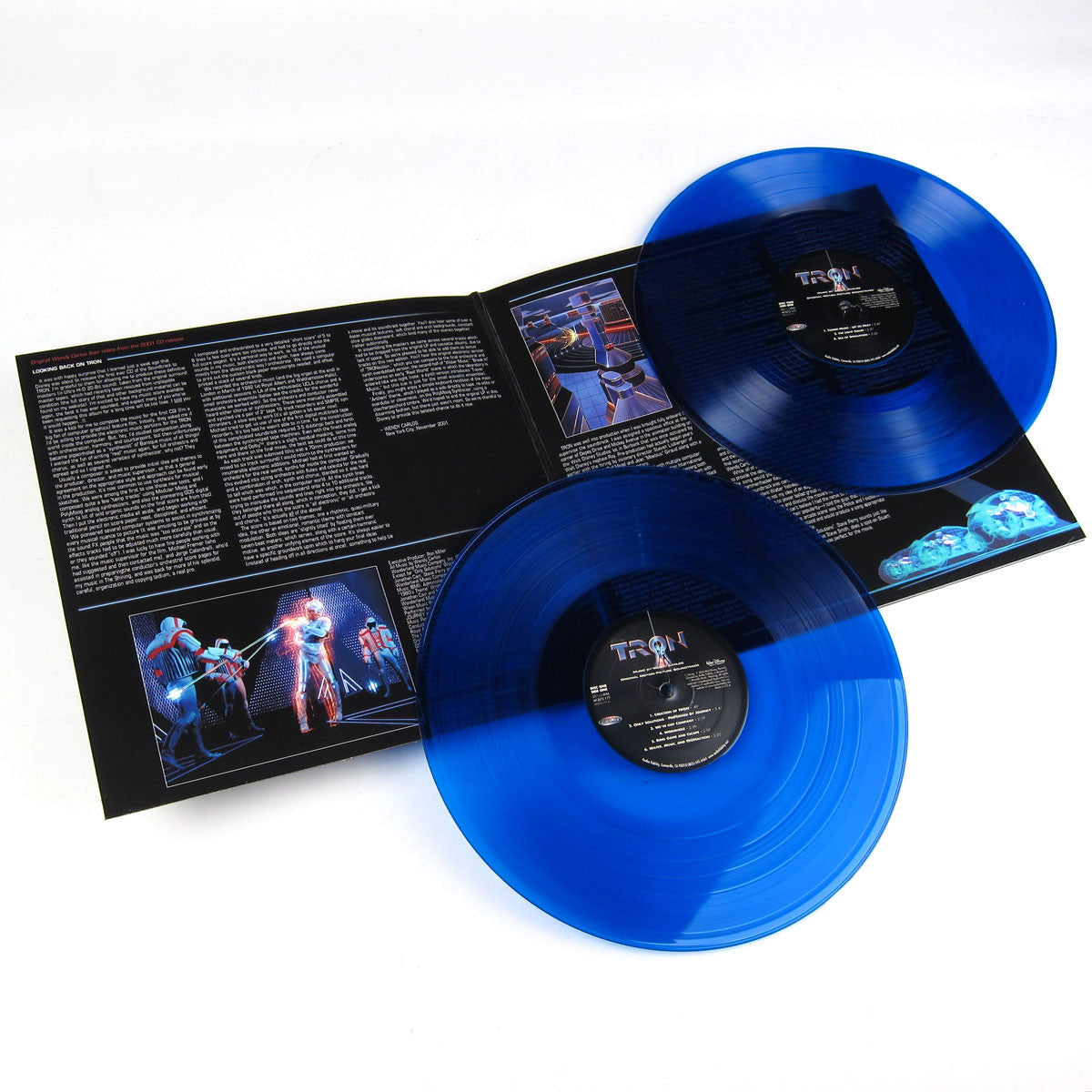 Wendy Carlos Tron Original Motion Picture Soundtrack 180g Blue Vinyl