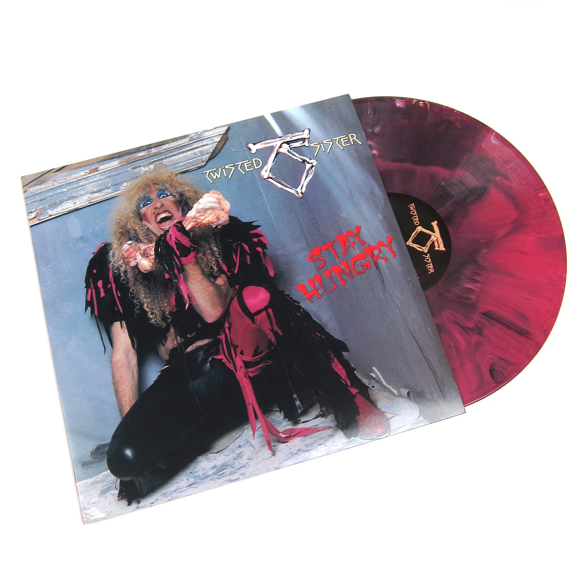 Twisted Sister: Stay Hungry Black Pink Stardust Vinyl LP – TurntableLab.com