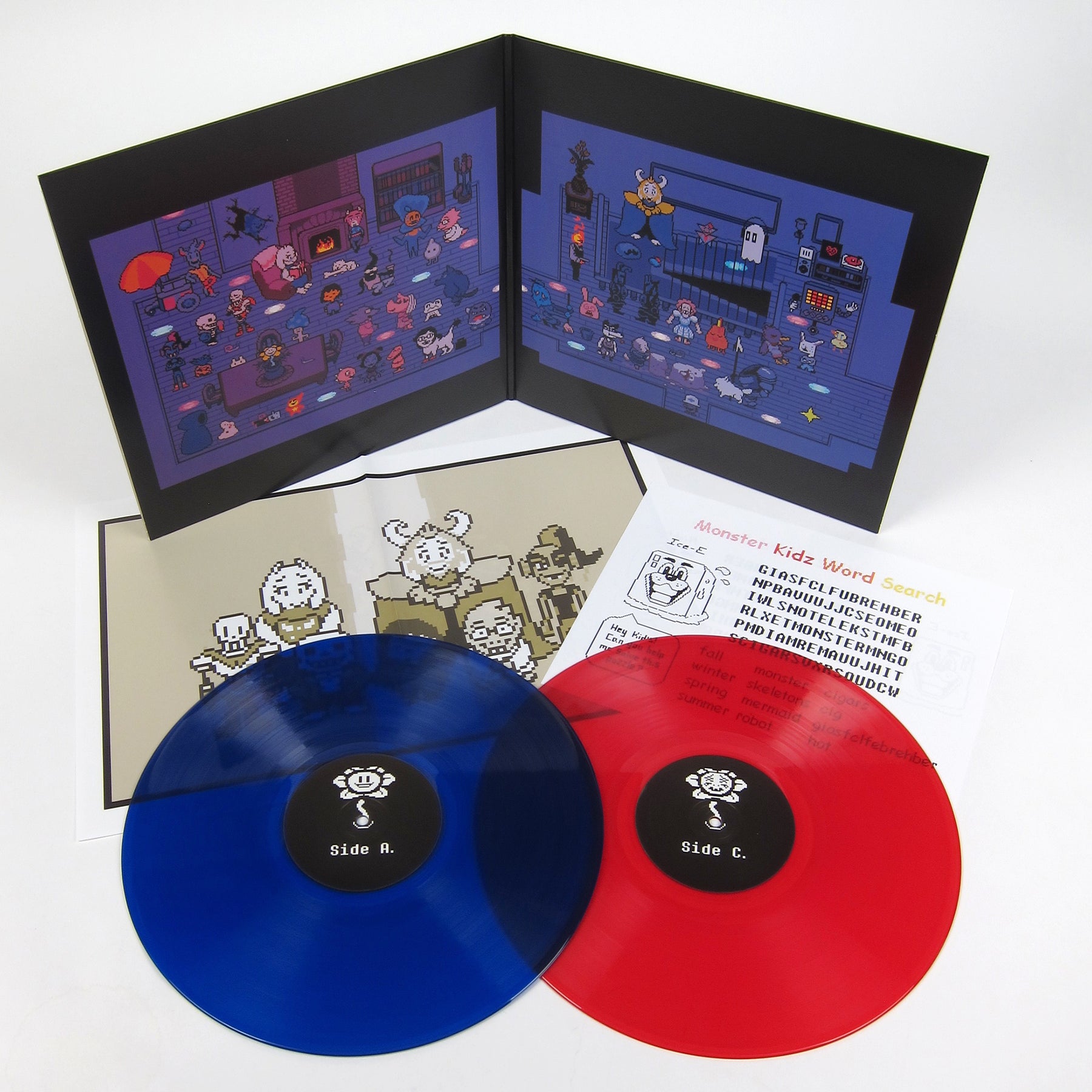 Toby Fox Undertale Soundtrack Colored Vinyl Vinyl 2lp Turntablelab Com