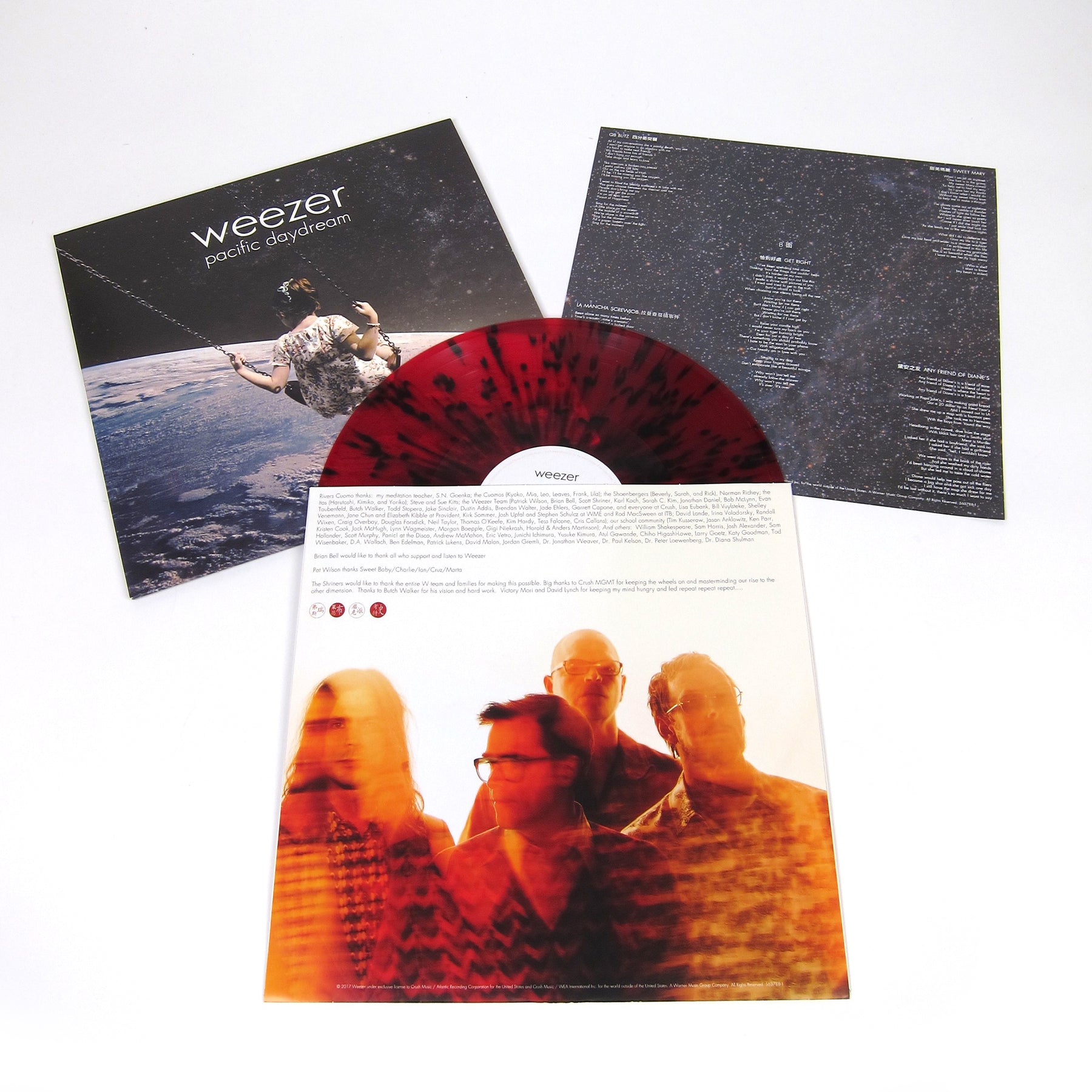 Weezer: Pacific Daydream (Indie Exclusive Colored Vinyl) Vinyl LP ...