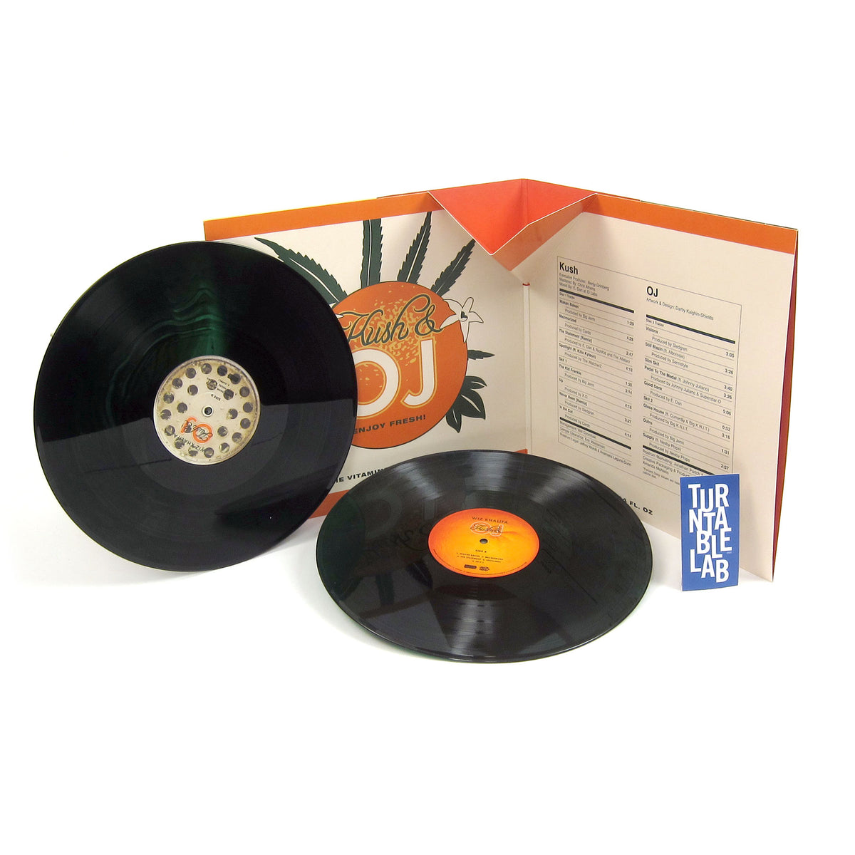 Wiz Khalifa: Kush & Orange Juice (180g, Colored Vinyl) Vinyl 2LP ...