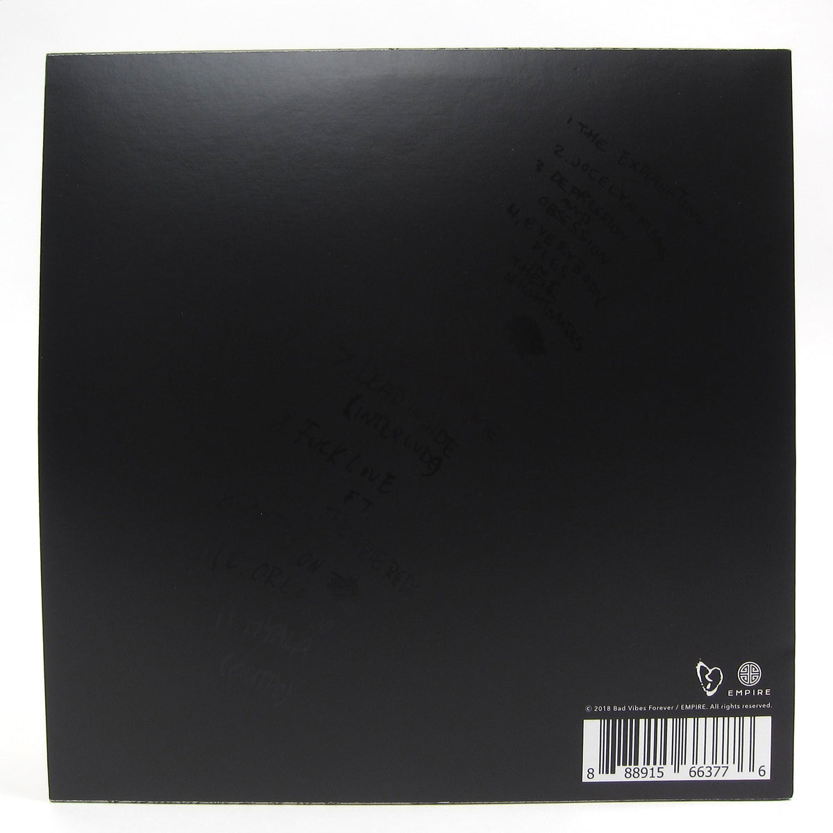 Xxxtentacion 17 Black And White Smash Vinyl Vinyl Lp