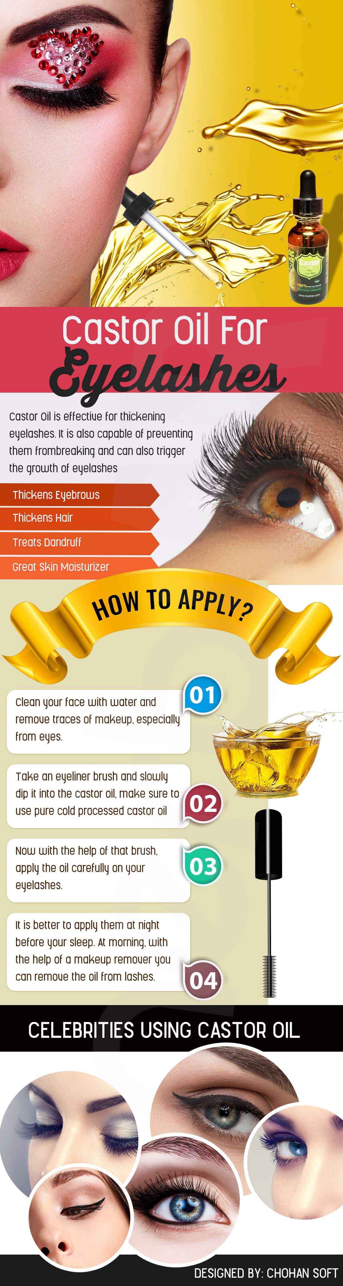 Caster Oil for Eyelashes