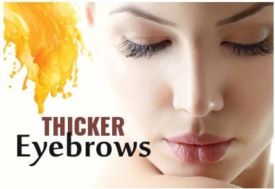 thicker eyebrows