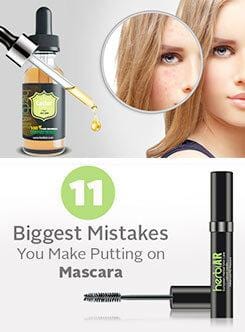 Castor Oil and mascara