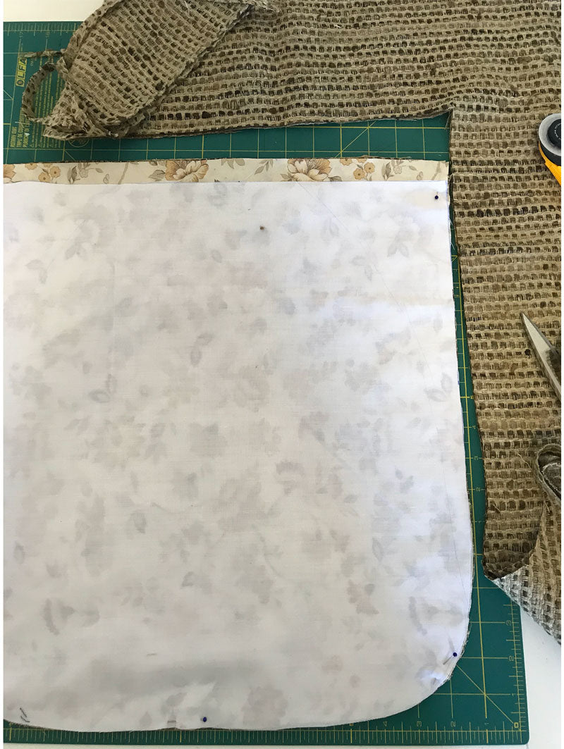 Quick DIY Fabric Scrap Bag