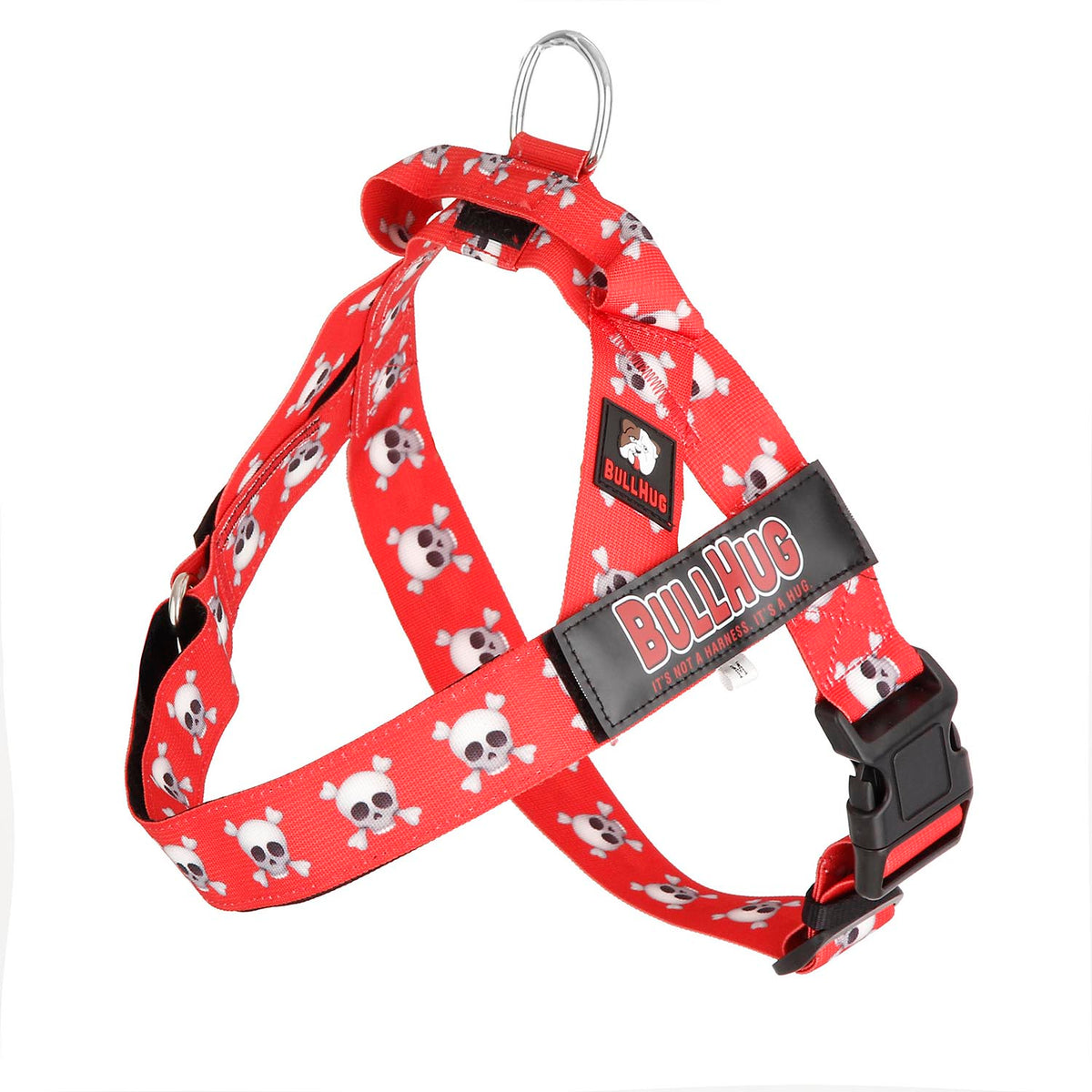 "RED SKULLS"  BULLHUG HARNESS