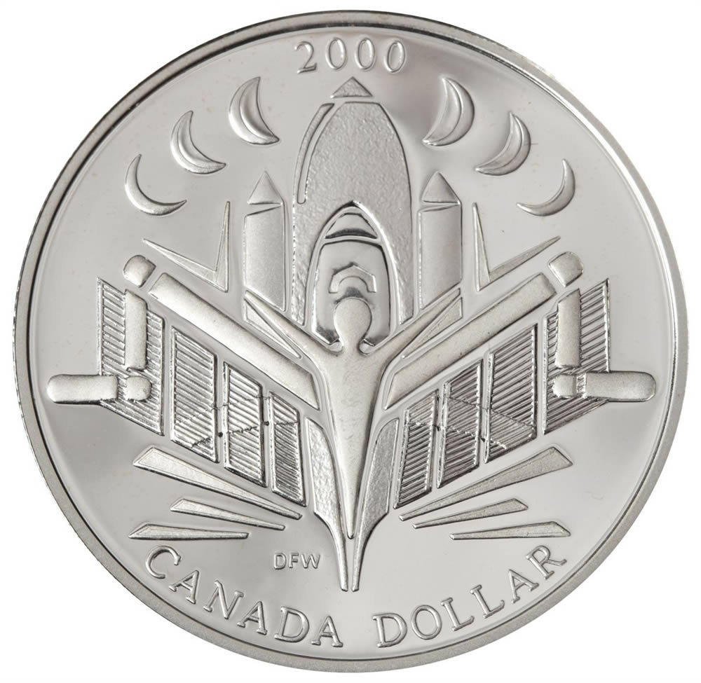 Voyage of Discovery - Proof Sterling Silver Dollar (2000) – Global