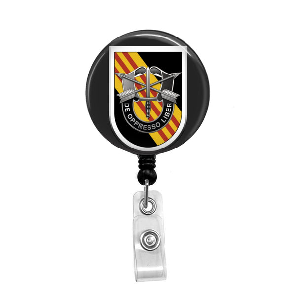 Army Soldier, USA - Retractable Badge Holder - Badge Reel