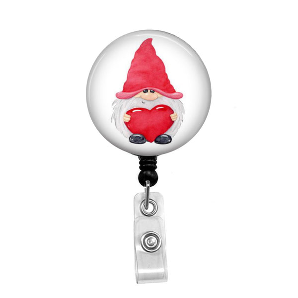 Christmas Gnome - Retractable Badge Holder - Badge Reel - Lanyards -  Stethoscope Tag – Butch's Badges