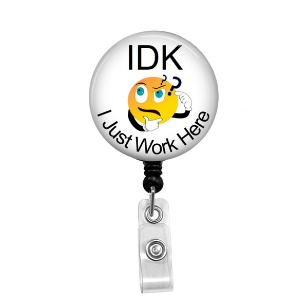 Personalized Job Title Because My Wizard's License Never Came -  Retractable Badge Holder - Badge Reel - Lanyards – Butch's Badges
