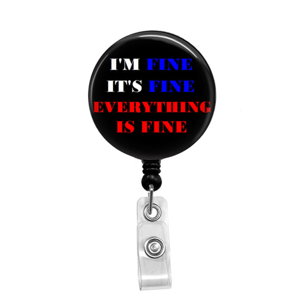 Sarcasm, Just Another Service I Offer - Retractable Badge Holder