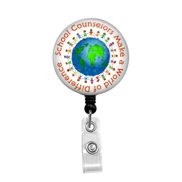 Personalized Retractable Badge Holder | Teacher Badge Reel