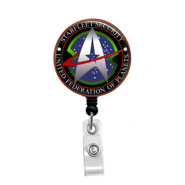 Star Trek, Starfleet Command - Retractable Badge Holder - Badge