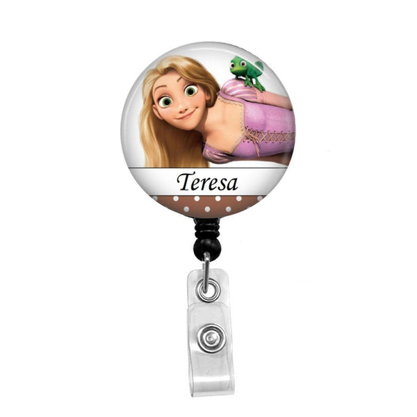 Disney's Tangled - Retractable Badge Holder - Badge Reel - Lanyards -  Stethoscope Tag – Butch's Badges