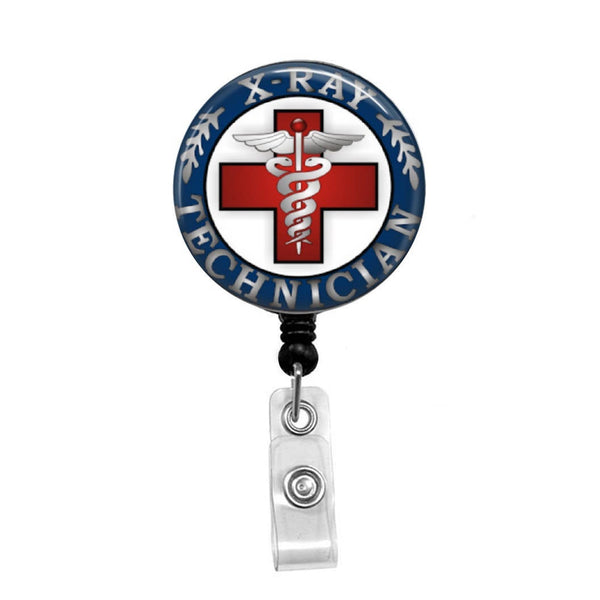 Medical Technologist Retractable ID Badge Reel • Medical