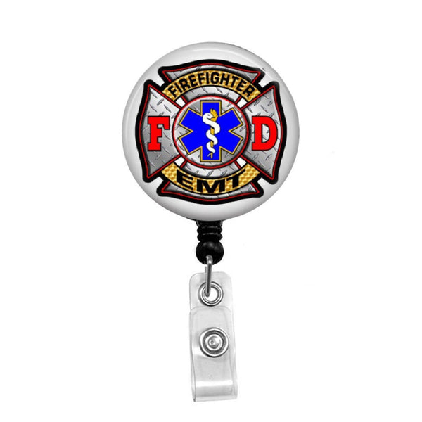 Red Line Flag - Retractable Badge Holder - Badge Reel - Lanyards -  Stethoscope Tag – Butch's Badges
