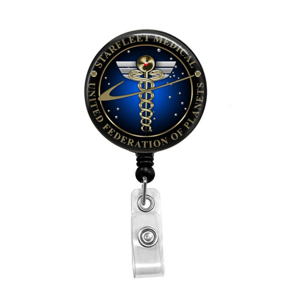 Star Trek, Starfleet Command - Retractable Badge Holder - Badge Reel -  Lanyards - Stethoscope Tag – Butch's Badges