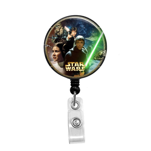 R2D2 Droid Star Wars Retractable Badge Reel – The Badge Bar