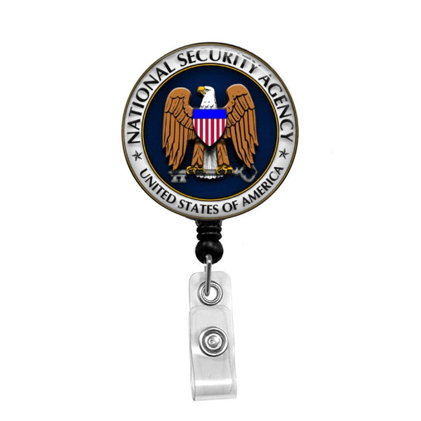 Defense Intelligence Agency - Retractable Badge Holder - Badge