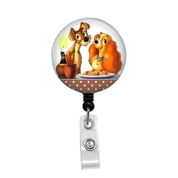 Disney's Lady and the Tramp - Retractable Badge Holder - Badge