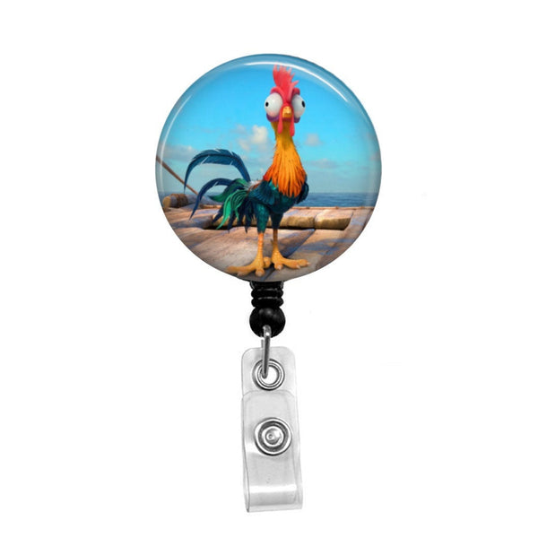 Moana Pua Pig - Retractable Badge Holder - Badge Reel - Lanyards