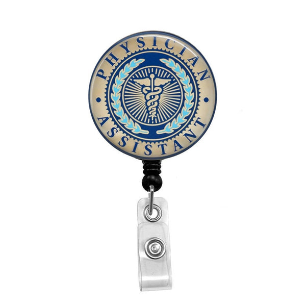 Physician's Assistant, PA 3 - Retractable Badge Holder - Badge Reel -  Lanyards - Stethoscope Tag – Butch's Badges