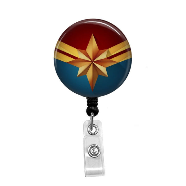 Captain America - Retractable Badge Holder - Badge Reel - Lanyards -  Stethoscope Tag – Butch's Badges