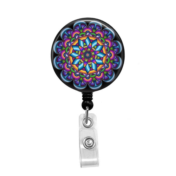 Geometric Pattern 6 - Retractable Badge Holder - Badge Reel - Lanyards - Stethoscope  Tag – Butch's Badges