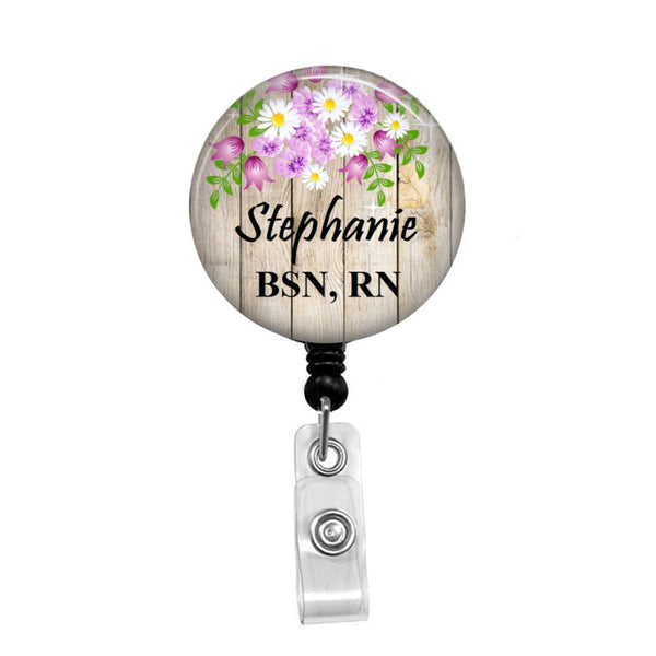 Personalized Retractable Badge Holder