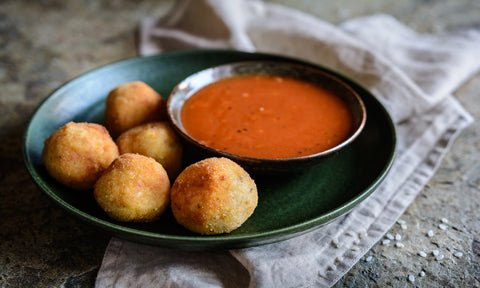 Arrancini Balls with Balsamic Jam