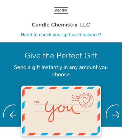 Check Balance - Choose the perfect e-gift card