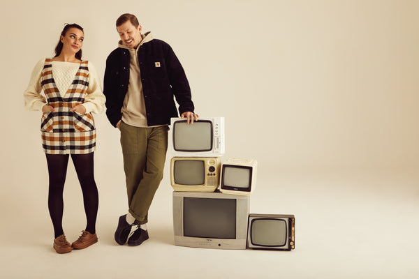 AW21 Campaign imagery - featuring Gizzi & Professor Green