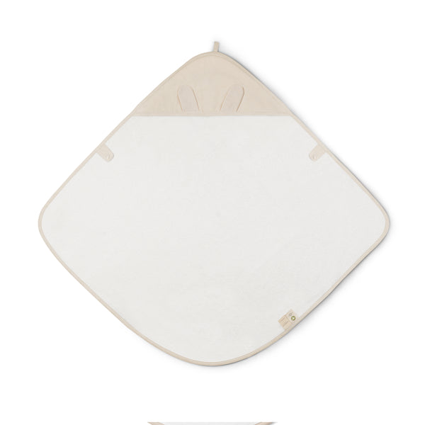 Organic Cotton Hooded Baby Towel & Poncho - Sand Dune