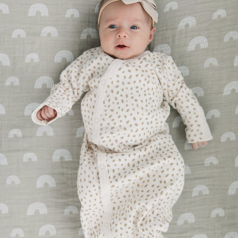 organic baby sleep gowns