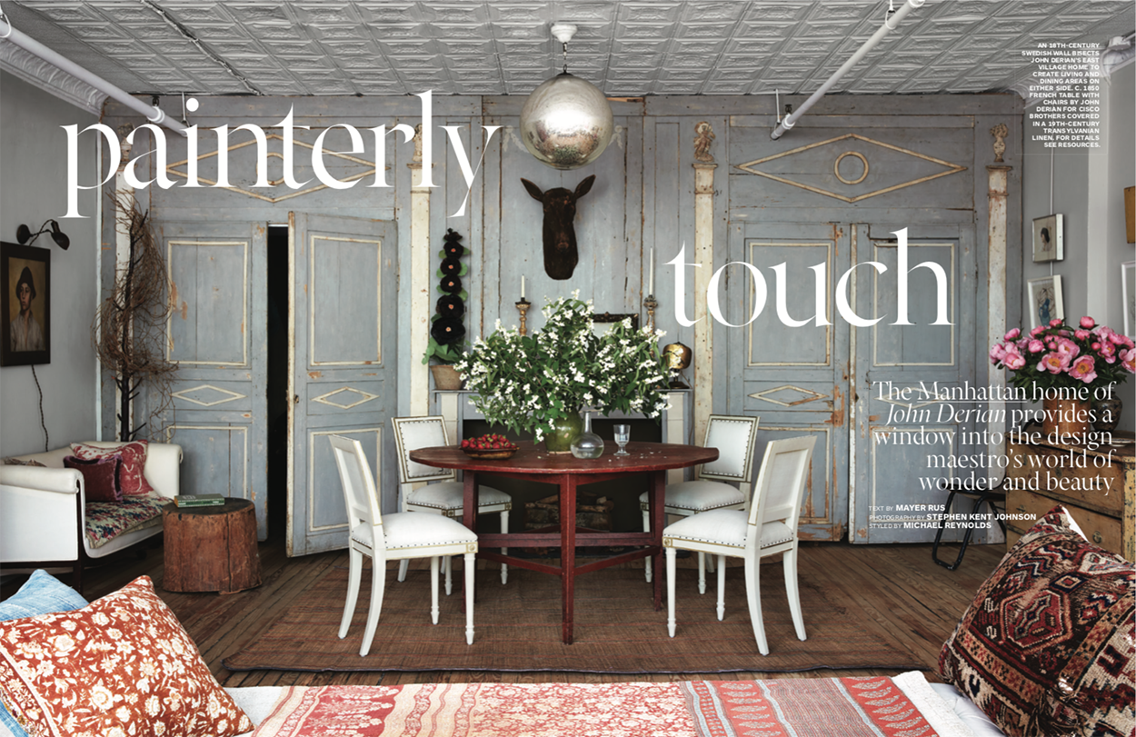 Architectural Digest - February 2019 - John Derian Company Inc