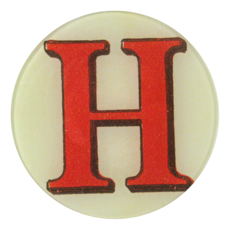 Red Letter H John Derian Company Inc