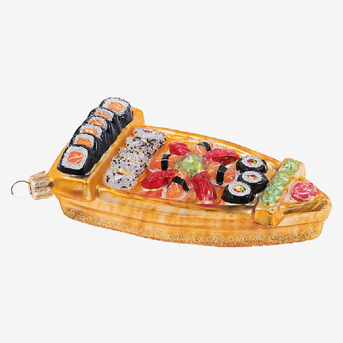 Sushi Boat Ornament